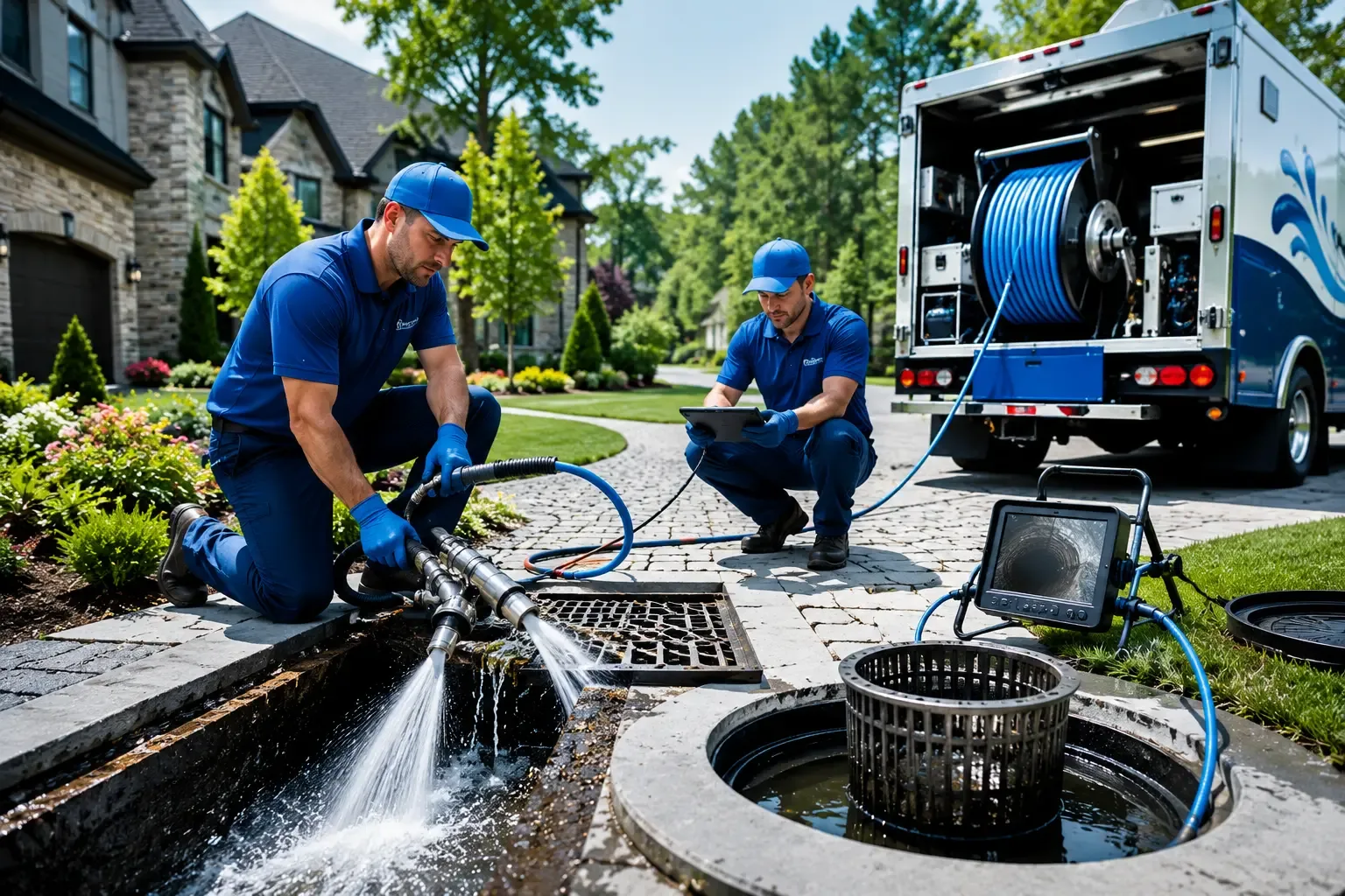 Local outdoor drain cleaning professionals in Dewitt, IL