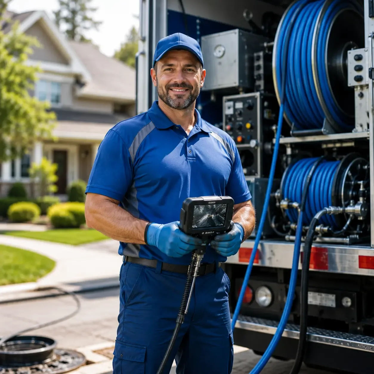 Local outdoor drain cleaning specialists in Dewitt, IL